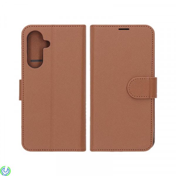 Samsung Galaxy A56 Plånboksfodral med Stativ - Brun, Skydda din Samsung Galaxy A56 med detta Mobilskal, Samsung A56, , RVELON