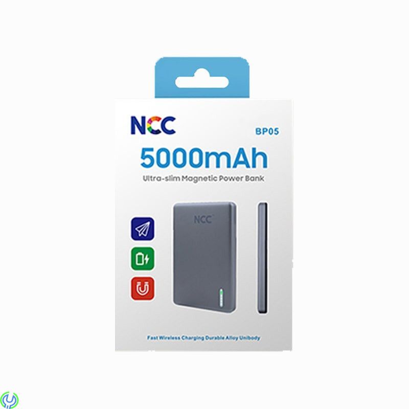 Ultra Slim Magnetisk Powerbank med MagSafe, 5000mAh, Tunn, Smidig & Magnetisk – Powerbank med MagSafe 5000mAh, Mobilskal/ Laddar