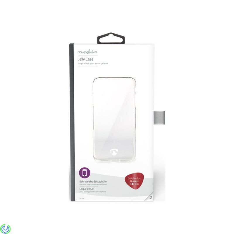 Huawei P30 Pro Skal med Gel, Transparent, Skydda din Huawei P30 Pro med ett stilrent och smidigt transparent gel-skal, Huawei Mo