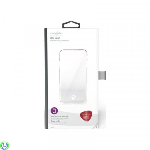 Huawei P30 Pro Skal med Gel, Transparent, Skydda din Huawei P30 Pro med ett stilrent och smidigt transparent gel-skal, Huawei Mo