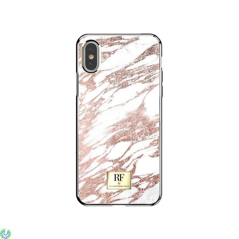 RF by Richmond & Finch Rose Gold Marble, IPHONE X/XS, Rose Marble Mobil Cover Iphone X Xs Från Richmond & Finch, IPHONE X/XS, , 
