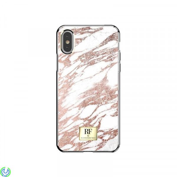 RF by Richmond & Finch Rose Gold Marble, IPHONE X/XS, Rose Marble Mobil Cover Iphone X Xs Från Richmond & Finch, IPHONE X/XS, , 