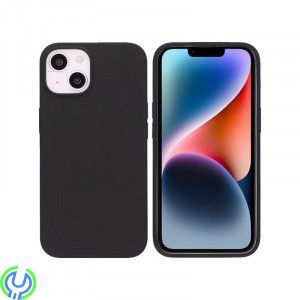 iPhone 13/14 Mobilskal Silikon MagSafe Rvelon - Svart, Stötsäkert Silikonskal., iPhone 14 modeller, , RVELON