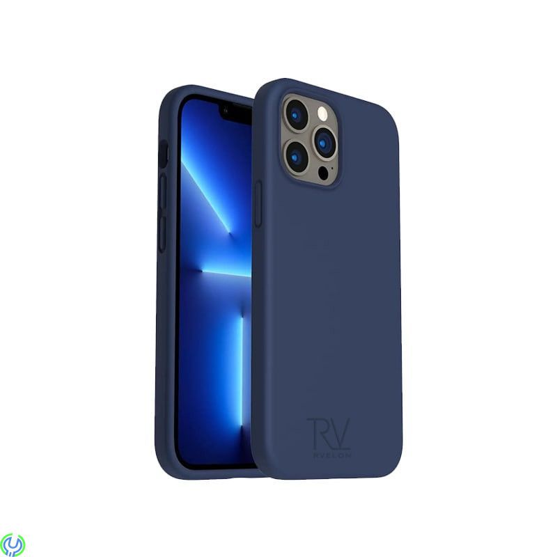 iPhone 12/12 Pro Silikonskal Rvelon - Blå, Stötsäkert Silikonskal., iPhone 14 modeller, , RVELON
