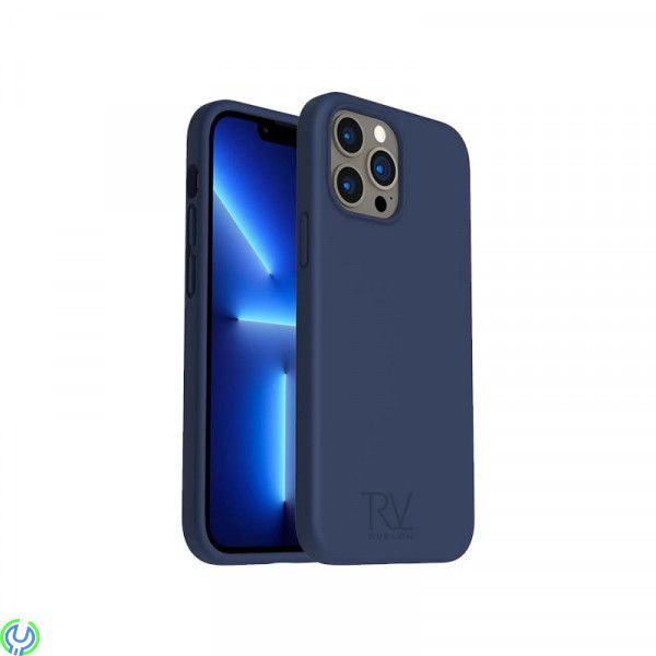 iPhone 12/12 Pro Silikonskal Rvelon - Blå, Stötsäkert Silikonskal., iPhone 14 modeller, , RVELON