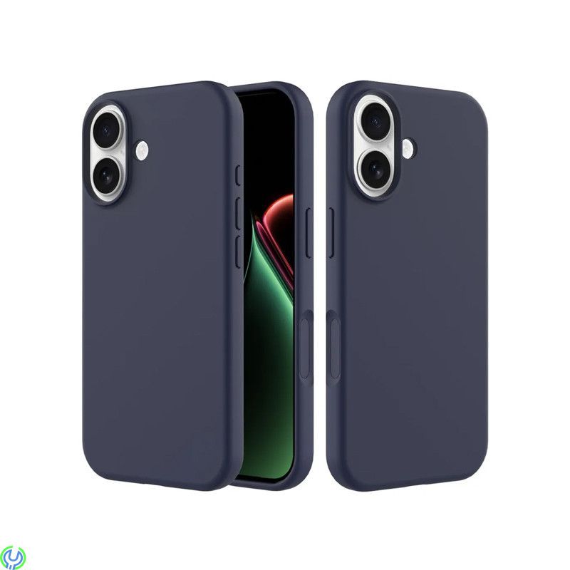 iPhone 17 Silikonskal - Mörkblå, iPhone 17 Silikonskal, iPhone 17, , Elgruvan