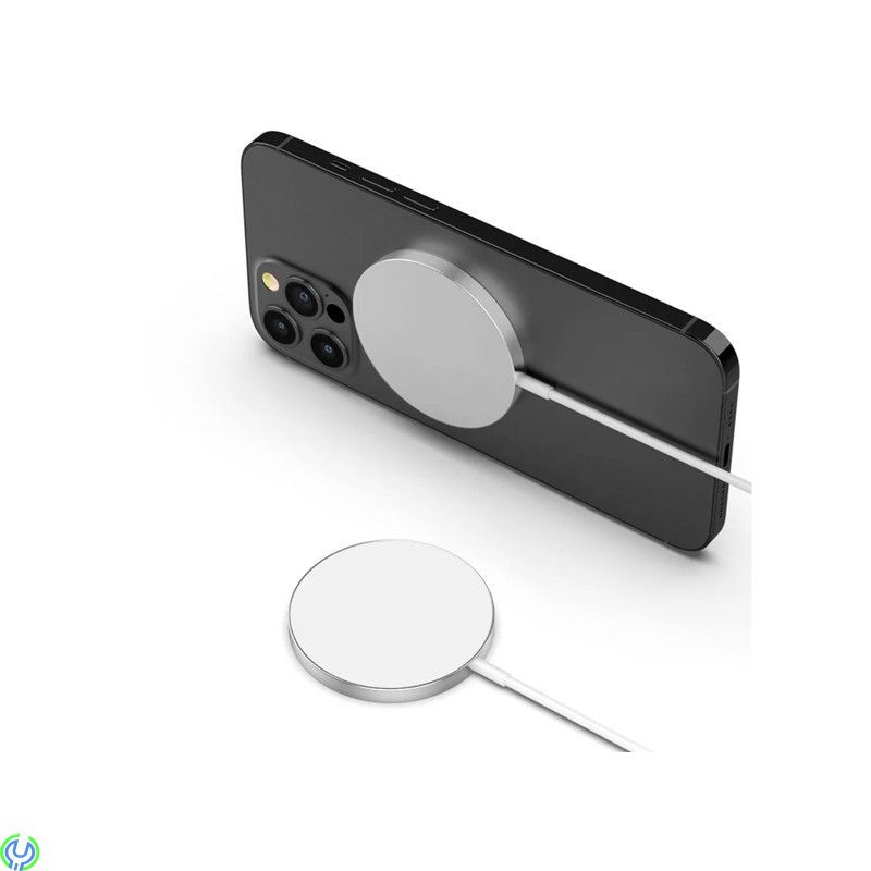 Trådlös Laddare Kompatibel med MagSafe till iPhone Samsung, MagSafe trådlös laddare 15W Vit


, Trådlösa, , Elgruvan