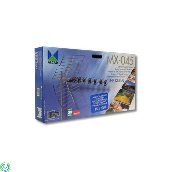 ALCAD UHF antenna MX series, Alcad UHF antenna series, channels 21/69, MX G = 15 dB, Utomhusantenner, , Alcad