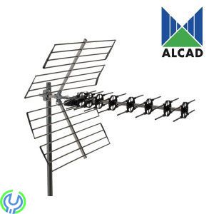 ALCAD UHF antenna MX series, Alcad UHF antenna series, channels 21/69, MX G = 15 dB, Utomhusantenner, , Alcad