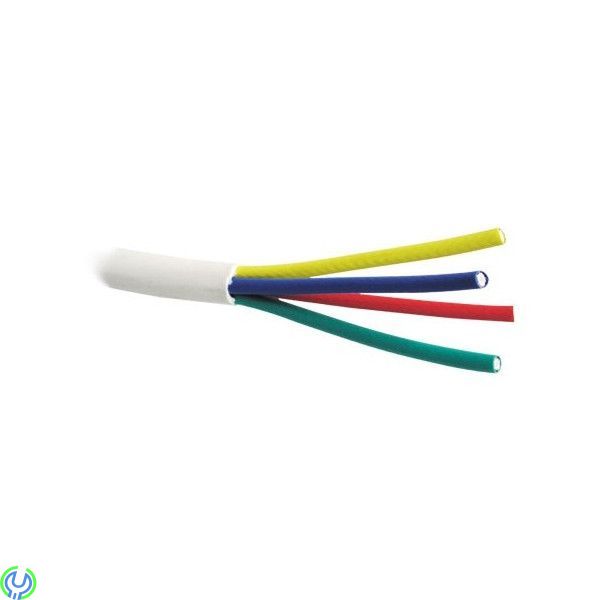 Multi Quad/Quattro 4 Koaxialkabel, utomhus, 10 m vit, Med 4 st olikfärgade koaxialkabel


, Satellit, , Elgruvan