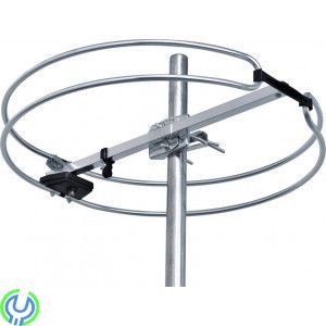 Antenn, Omni-FM 1220, rundmottagande 4 dBi, Omni-FM 1220 är en rundmottagande antenn för mottagning av FM-radio., Utomhusantenne